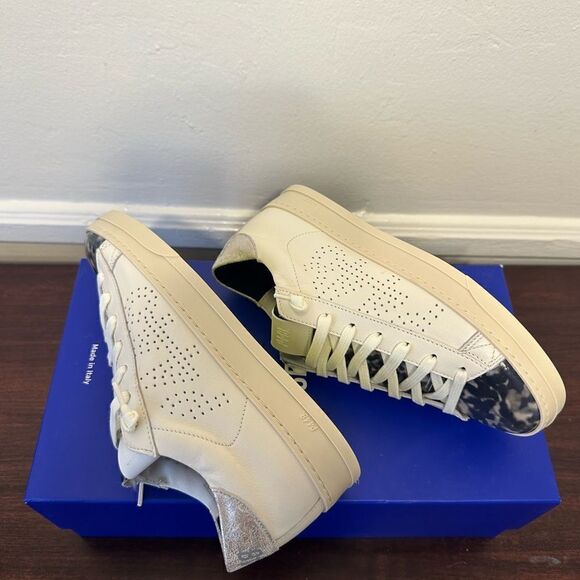 Women’s P448 leather sneakers in beige size 6-6,5 / EU36 new - Picture 7 of 16